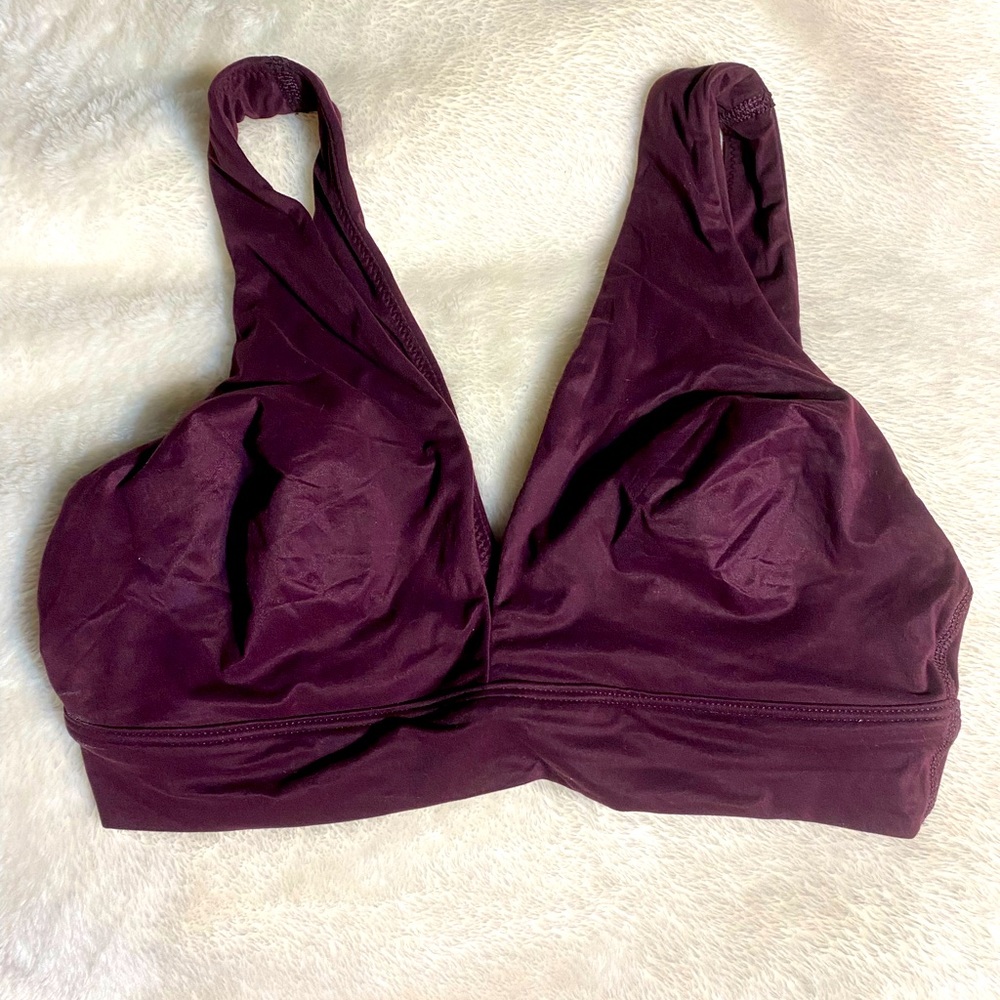 Never worn Victoria’s Secret bralette. Ruby red/dark purple color. Size medium!